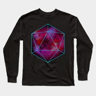 Red Nebula D20 Long Sleeve T-Shirt